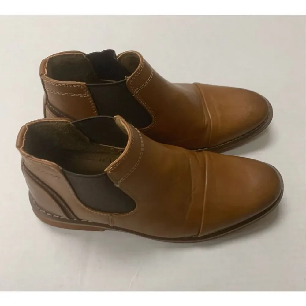 Girls Tan Cute Booties